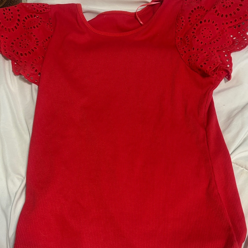 Red SleeveTop